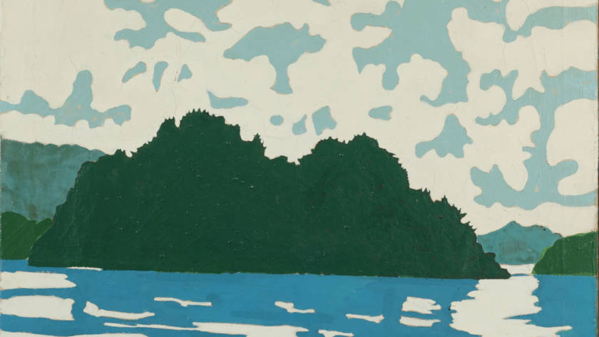 Roberto Barni, Isola Felice, 1964. Collezione Fondazione Caript