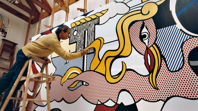 Roy-Lichtenstein-New-York-1977-©Aurelio-Amendola